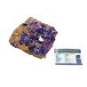 Natural Amethyst Raw Cluster & Lab- Certified 1.420 Kg