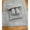 Khadi Premium Baby Bedding Set Light Grey