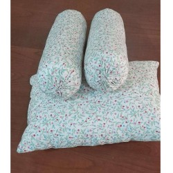 Soft Pillow Bolster Set - Natural Pattern