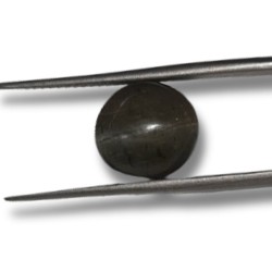 Cat’s Eye Stone (Lehsunia) Smoky Black Colour Gemstone – 6.40 Carat