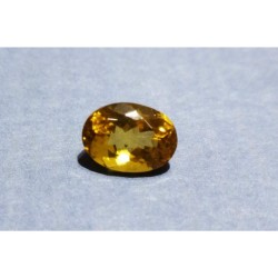 Yellow Citrine Stone 6.25 Carat Certified