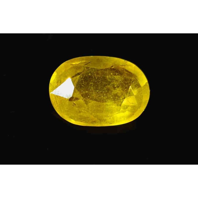 Yellow Sapphire (Pukhraj)  7.25 Carat
