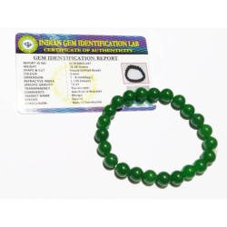 Green Aventurine Bracelet Certified - Stylish & Unique