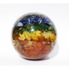Original Multicolor Orgone Ball & Certified 221 Gram