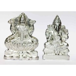 Parad Laxmi Ganesh Idol -241 Gram (Lakshmi)