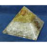 Original Whitish Orgone Pyramid & Certified 221 Gram
