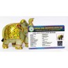 Light Green Aventurine Elephant Figure 221 Gram & Certified