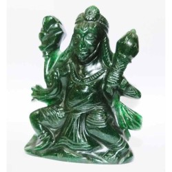 Natural Green Aventurine Hanuman ji Idol & Certified 388 Gram
