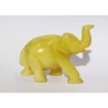 Yellow Aventurine Elephant Figure & Certified 101 Gram