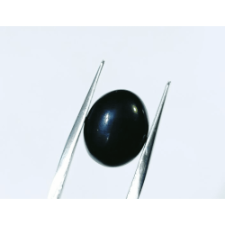 Natural Black Onyx (Oval Shape) & Lab Certified -7.25 Carat
