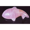 Rose quartz Fish (1 Piece) Lab-Certified