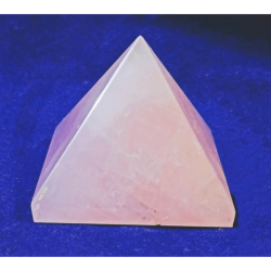 Rose Pink Quartz Pyramid, Genuine & Natural Quartz for Love Attraction