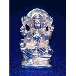 Genuine Parad Mahalaxmi Idol / Murti / Parad - 77 Gram (Lakshmi)
