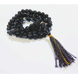 Sulemani Hakik Mala or Rosery- For Protectioin from evil & Lab Certified 8 mm -108 Beads