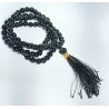 Certified Black (Kaala) Hakik Mala For Shani Dosh & Original 6 mm 108 Beads