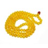 Original Yellow Hakik Mala & Certified 6 mm & 108 Beads