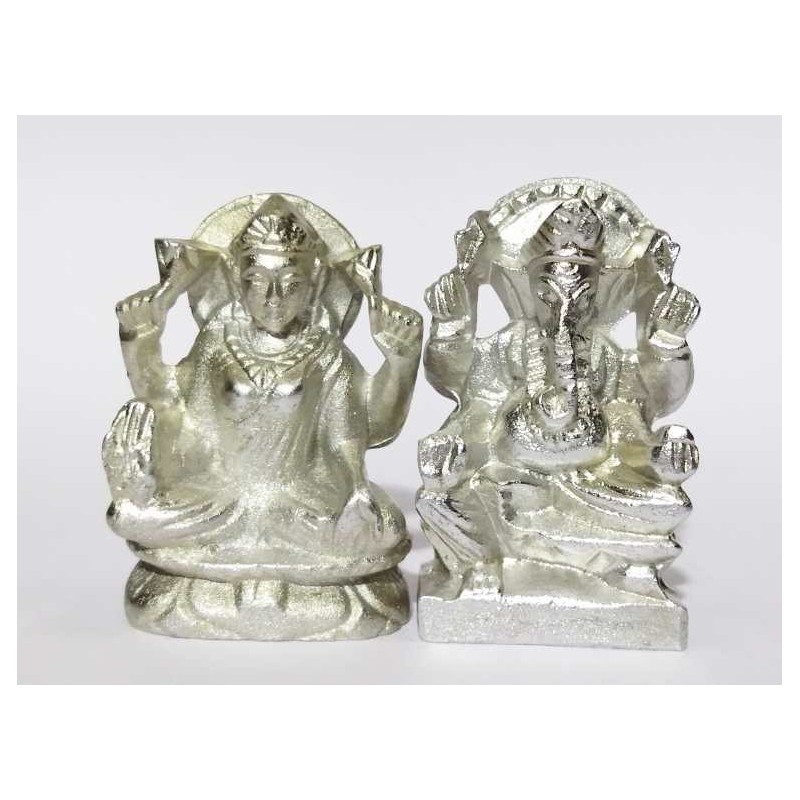 Parad Laxmi Ganesh Idol / Murti / Parad - Weight- 180 Gram (Lakshmi)