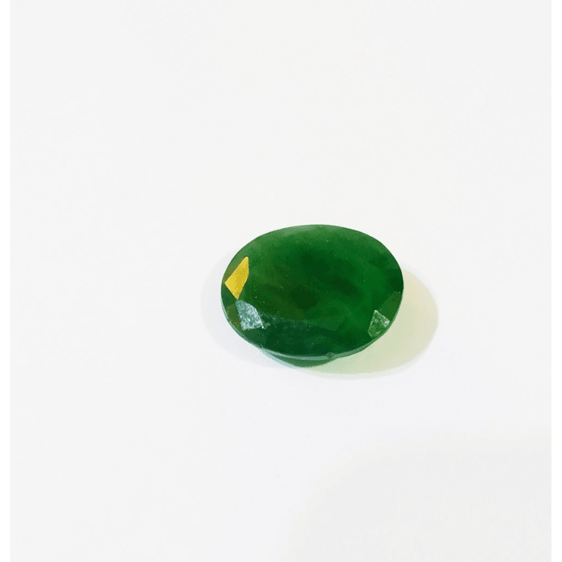 Certified Panna Stone (Emerald) Oval Shape  - 7.25 Carat