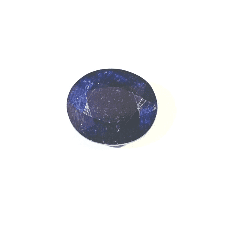Blue Sapphire (Neelam Stone) & Certified Gemstone- 7.25 Carat