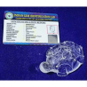 Indian Sphatik Kachua (Tortoise) & Lab Certified  62 Gram