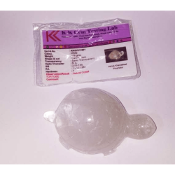 Indian Sphatik Kachua (Tortoise) & Lab Certified - 176 Gram