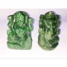 Green Aventurine Laxmi Ganesh Stone Idol -266 Gram