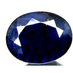 Blue Sapphire (Neelam Stone) & Certified- 5.25 Carat