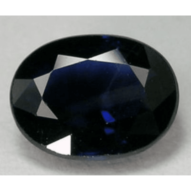 Blue Sapphire (Neelam Stone) & Certified - 5.25 Carat