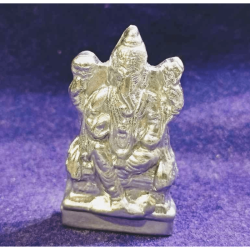 Parad Ganesh Idol / Murti / Parad -  56 Gram