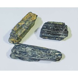 Natural Black Tourmaline 3 Pieces Raw Stone
