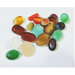 Natural Gemstone Set for Vastu Nivaran (20 Pieces of stones) & Lab- Certified