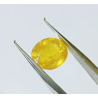 Yellow Sapphire (Pukhraj) & Certified - 7.25 Carat
