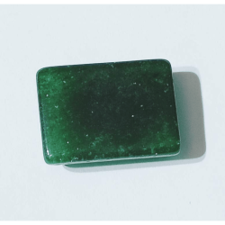 Lab -Certified Natural Aventurine square shape 17 carats