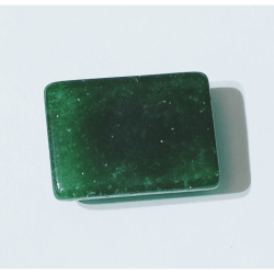 Lab -Certified Natural Aventurine square shape 15 carats