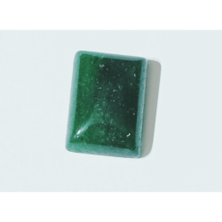 Lab -Certified Natural Aventurine square shape 14 carats