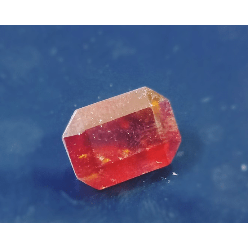 Hessonite (Gomed) Square shape Stone & Lab Certified - 7.25 Carat