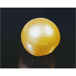 Natural Yellow Pearl (Moti) Stone - 4 Carat