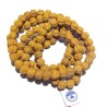 Certified Faceless Rudraksha Mala 10 mm 108 Beads (Nirakar Rudraksha)