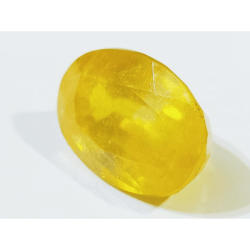 Yellow Sapphire (Pukhraj) Certified -7.25 Carat