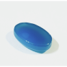 Natural Blue Onyx (Oval Shape) & Lab Certified - 7.8 Carat