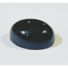 Natural Black Onyx (Oval Shape) & Lab Certified - 2.7 Carat