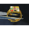 Certified Navratna Ring (Adjustable) Mixed Precious Stone