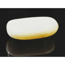 Natural White Coral Stone (Moonga) Lab Certified   6.25 Carat