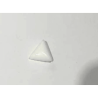 Lab Certified Triangle White Coral Stone (Moonga)  7.25 Carat