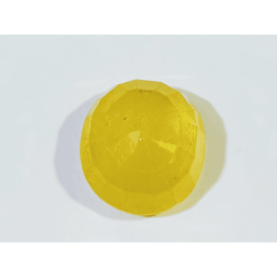 Yellow Sapphire (Pukhraj) & Certified - 8.25 Carat