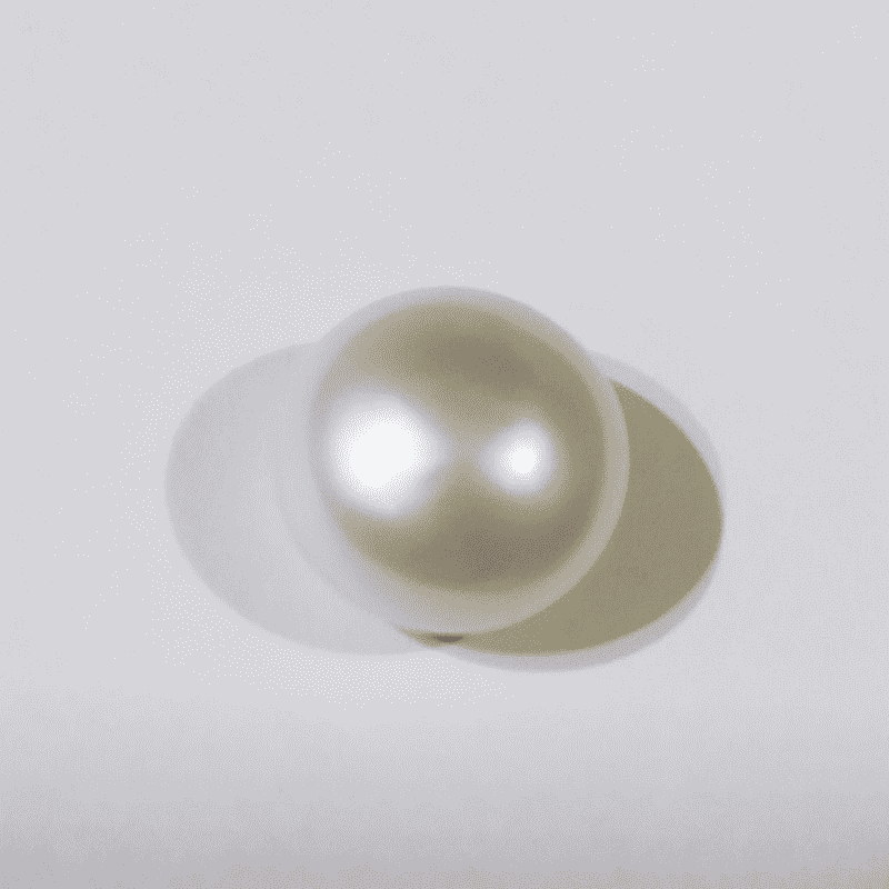 Abhimantrit Natural  Pearl (Moti) Stone & Lab Certified - 8.25 Carat