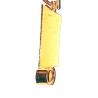 Guru Yantra Natural American Pukhraj (Yellow Sapphire) Gemstone Locket