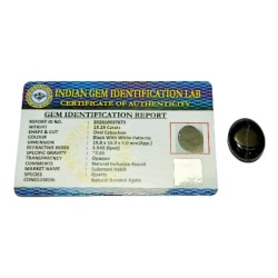 Abhimantrit Sulemani Hakik Stone Lab Certified & Natural Hakik-  13.25 Carat
