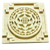 Original Shriparni Wooden Kuber yantra Plate 6x6 inch