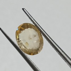 Yellow Sapphire (Pukhraj) 3.08 Carat